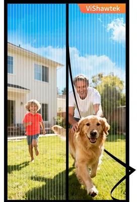 Immagine prodotto di Zanzariera magnetica - 90 x 210 cm - Rete anti-insetti per porte