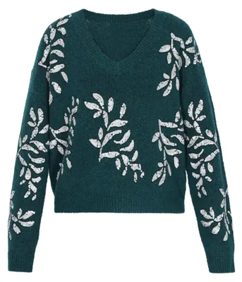Immagine prodotto di Maglione da donna Jeona - verde scuro.
Maglione da donna Jeona - verde scuro, taglia XS/S