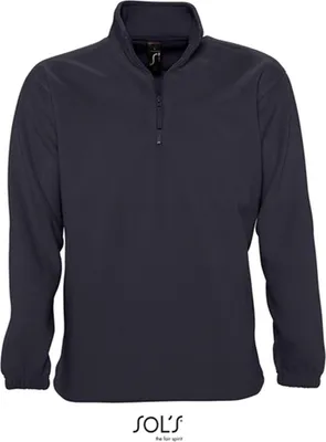Produktbild von SOLs 56000 | Half-Zip Fleece Ness - Farbe: Charcoal Grey (Solid) - Größe: L