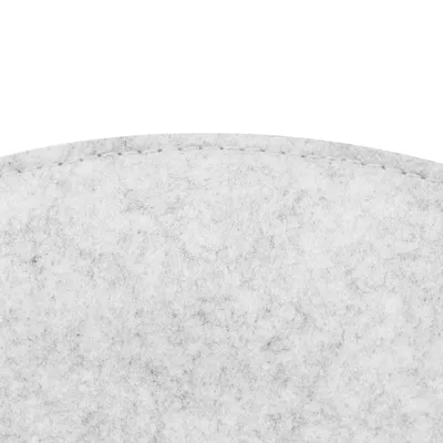 Produktbild von Sitzkissen JONITA aus Filzstoff, Stuhlkissen Sitzpolster Stuhlpolster, im 2er Set, mit Filzstoff in weiß und Polsterung rund