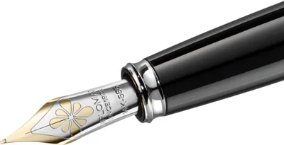 Produktbild von Federaggregat verchromte Beschläge mit Goldfeder 14kt bi-color Excellence A2 Breite M