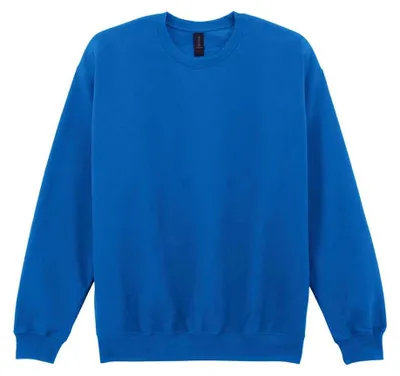 Productafbeelding van Gildan - "Soft Style" sweater voor heren, ronde hals, middeldikte, model LT5256 (XXL) (Koningsblauw)
