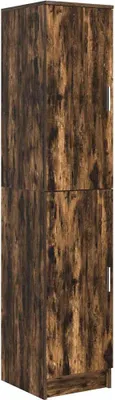 Obrázek produktu pro Vysoká komoda vidaXL, barva kouřová dub, rozměry 35 x 39 x 168 cm
