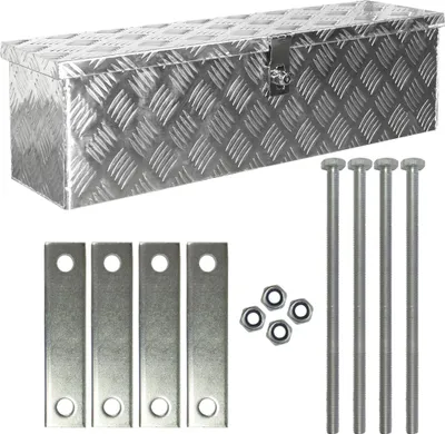 Immagine prodotto di Cassa Box Cassapanca Alluminio degli Attrezzi Utensile D035 Transportino materiale di montaggio trucky