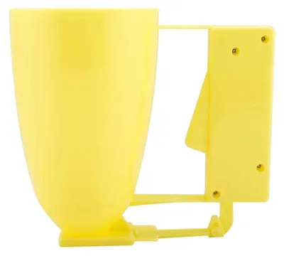 Teigspender für Pfannkuchen, Muffins & mehr, 162 g, gelb