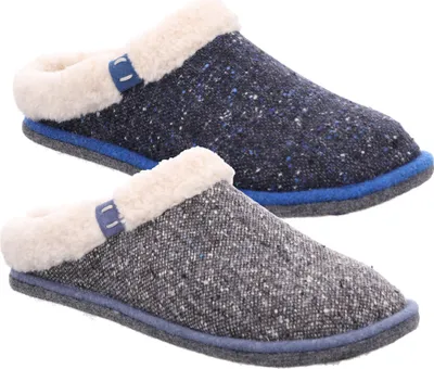 Produktbild von Rohde Damen Hausschuh Pantoffel Warmfutter Lederfußbett Lucca-D 6828, Größe:40 EU, Farbe:Grau