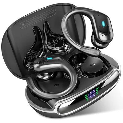Produktbild von TWS-Ohrhörer Bluetooth 5.3 kabellose Sportkopfhörer LED-Digitalanzeige HiFi-Stereo Geräuschunterdrückung Ohrhörer mit HD-Mikrofon