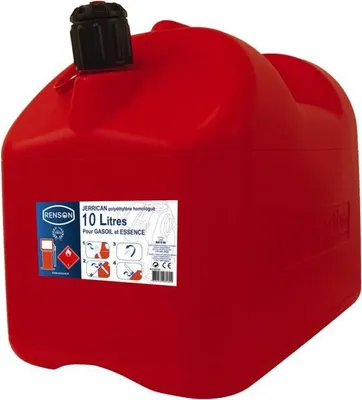 Immagine prodotto di Tanica in plastica da 20 litri per il trasporto sicuro di liquidi - Generica