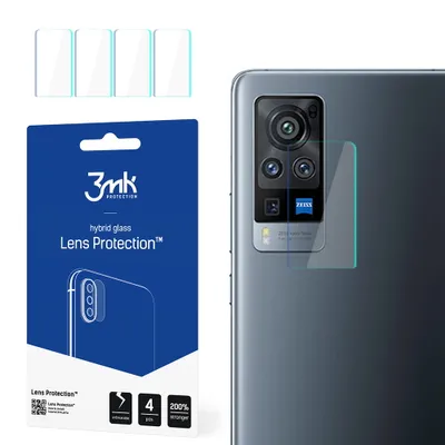 Produktbild von 3mk Hybridglas Lens Protection für Vivo X60 Pro 5G Kamera Objektiv Kameralinse 0,16mm 6H (4 Stück)