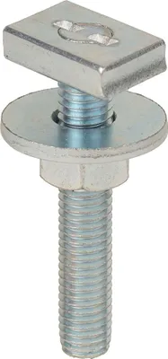 Produktbild von 50 Stück - Fixotec Hammerkopfbefestiger für Profil 27/18 - 28/30 - 30/15 - 30/30 M8x40mm verzinkt  : 27/18 + 28/30 : 40 mm : M8 Gewinde: M8 Länge: 40 mm Profil: 27/18 + 28/30