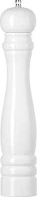 Image de HENDI Moulin à sel en bois, blanc, ⌀60x(H)315mm
