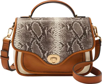 Produktbild von FOSSIL Umhängetasche Schultertasche Heritage Top Handle Neutral Multi braun