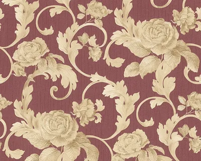 Produktbild von Architects Paper Tapete Nobile metallic rot 10,05 m x 0,70 m 959832