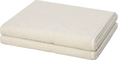 Produktbild von Möve for frottana Pearl 2 X Duschtuch im Set Moderner Mix aus Walk- und Zwirnfrottier, Hohe Flauschigkeit und sanfter Massageeffekt, Saugfähig und schnell trocknend