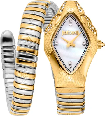 Produktbild von Just Cavalli Signature Snake Ferocious JC1L306M0065 Damenuhr