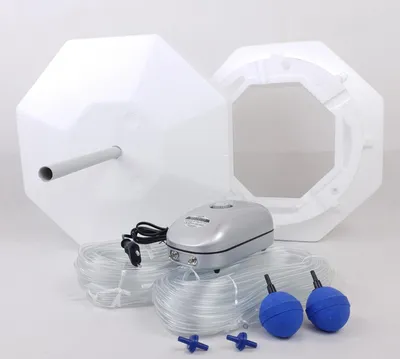 Produktbild von Pondlife 9602 Eisfreihalter Anti Ice Komplett Set, Eisfrei Belüfter Garten Teich Koi