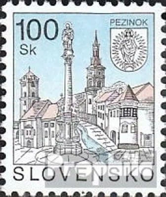 Produktbild von Briefmarken Slowakei 2003 Mi 468 (kompl.Ausg.) postfrisch Freimarke: Städte