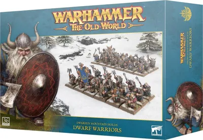 Produktbild von Warhammer The Old World Dwarfen Mountain Holds Dwarf Warriors