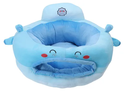 Image de Fauteuil de soutien pour bébé, en forme d'animal, en peluche douce, pour aider bébé à s'asseoir, idéal pour le soutien du dos des nourrissons. Style 1