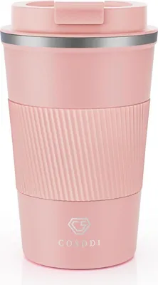 Zdjęcie produktu dla CS COSDDI Kubek termiczny ze stali nierdzewnej Kubek podróżny 380 ml Kubek izolowany Kubek samochodowy