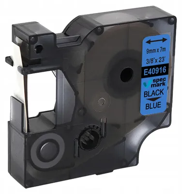 Image de Ruban d'étiquettes Specmark Dymo D1 40916 Bleu 9mm