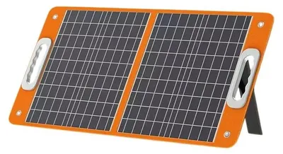 Produktbild von Tragbares Solarpanel Ladegerät - TSP60 60W Faltbares Solarmodul - 18V Ausgang - 23% Wirkungsgrad - Wasserdicht - Für Powerbank