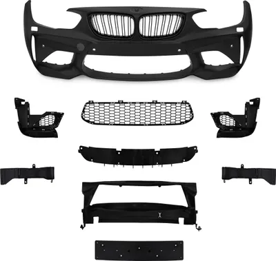 Produktbild von Front Stoßstange Schürze Spoiler Sport für BMW 1er F20 F21 LCI Facelift 2015-18