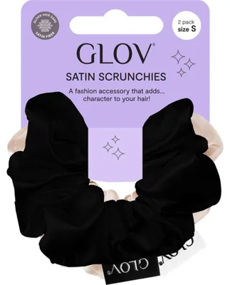 Produktbild von GLOV Scrunchies 2 Pack S, Champagne/Black