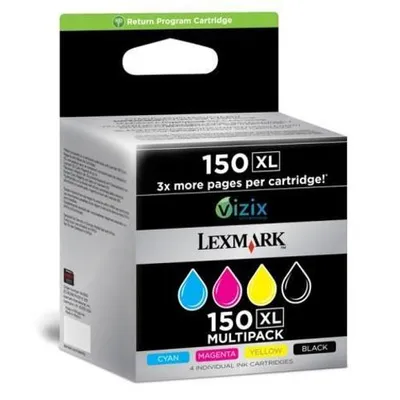 Obrázek produktu pro Lexmark 14N1919E Pro715 Cyan/ Magenta/ Yellow/ Black (4)