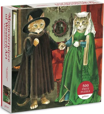 Immagine prodotto di Arnolfini Marriage Meowsterpiece 500 Pcs – Lingua: Inglese