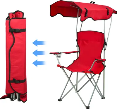 Produktbild von Campingstuhl mit zelt,Faltstuhl Campingstuhl Anglerstuhl Strandstuhl Armlehnen Campingstuhl Rot