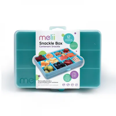 Produktbild von Melii Snackle Box blau-grün
