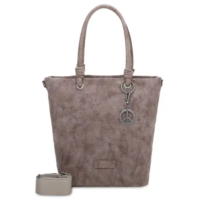 Image de Fritzi aus Preußen sac à épaule sac à épaule bandoulière Bo02 Sunny Tote Bag Old Wood brun