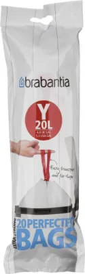 Produktbild von Brabantia PerfectFit Müllbeutel Typ Y, 20 L, 20 Stck