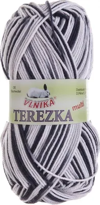 50g Baumwollgarn Terezka Multi Strickgarn 100% Baumwolle Farbwahl Stricken Häkeln Wolle 263