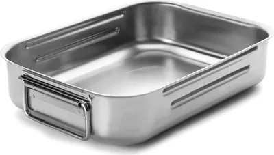 Immagine prodotto di LACOR 62535A Padella con manici A E 18/10 35 x 26 cm