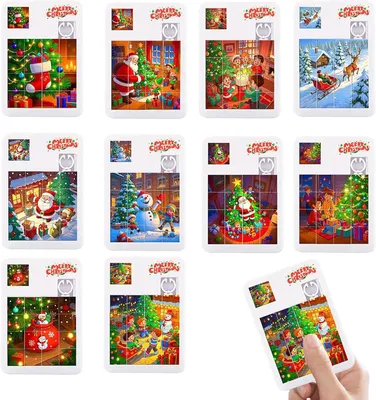 Productafbeelding van Schuifpuzzels als kleinigheden - Set van 10