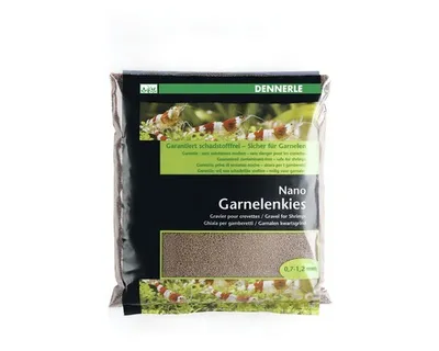 Obrázek produktu pro Dennerle písek pro krevety Nano Sulawesi 2 kg, černý
