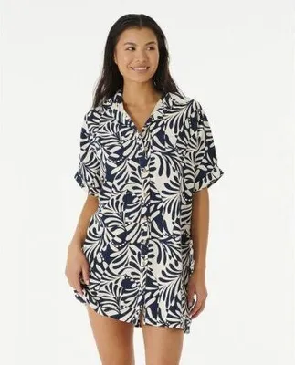 Immagine prodotto di KLEID RIP CURL AFTERGLOW, camicia da donna - blu - taglia S