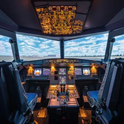 Produktbild von Jochen Schweizer Flugsimulator A320 Durmersheim (60 Min.); Erlebnis verschenken oder selbst erleben; 1 Person