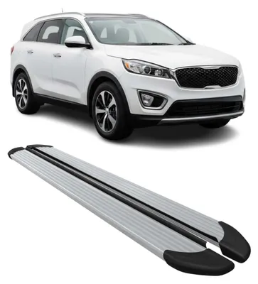 Immagine prodotto di Minigonne laterali davantini per Kia Sorento 2015-2020 grigio alluminio