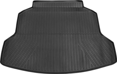Produktbild von Cargo Liner Kofferraummatte Kofferraum Laderaum Kofferraumwanne Matte für Honda CR-V 5 Sitz 2012-2016 TPE Schwarz Anti-Rutsch Streifenmuster