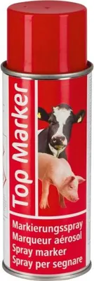 Produktbild von Kerbl Viehzeichenspray Markierungsspray 200ml rot TopMarker 20124