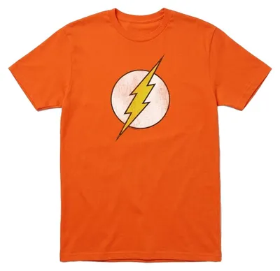 Produktbild von The Flash - T-Shirt für Herren/Damen Uni TV36171 (M) (Orange)