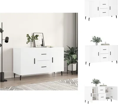 Obrázok produktu pre vidaXL Príborník biely 100x36x60 cm materiál na báze dreva - Príborníky