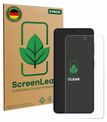 Produktbild von 2x ScreenLeaf Schutzfolie für Samsung Galaxy S26 nachhaltiger Displayschutz Display Schutz Folie Klar Transparent