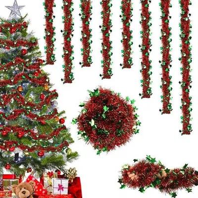 Produktbild von Weihnachtsbaumdekoration - 8 Stück festliche Tischdekoration