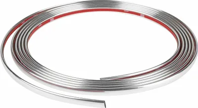 Produktbild von EUFAB Zierleiste universal Chrom 3m x 7mm