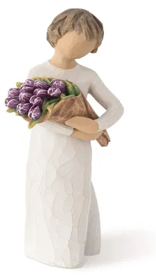 Produktbild von Willow Tree Surprise Figurine, 13 cm, handgefertigt, Deko-Figur, Geschenk