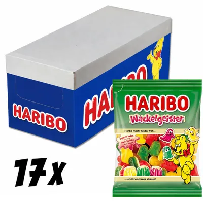 Immagine prodotto di Haribo Wackelgeister 17 x 160 g confezione risparmio